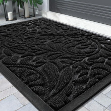 Yimobra Door Mat, Heavy Duty Front Welcome Mats For Home Entrance Outdoor Indoor, Doormat for Outside Back Patio Floor Entry Porch Garage Office, 75 x