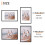 upsimples 3 Pack 40x60 Frame, Black 40x60cm Picture Frames, Wall Hanging Photo Frame 2