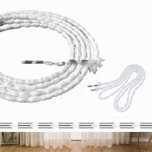 BSDYCL Curtain Weights for Hems, 5 Meter Curtain Weights Tape Durable and Elegant Curtain Weights Wire for Increasing Curtain Weight And Preventing