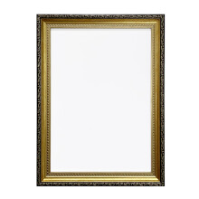 Aryllis A4 Gold Picture Frame, Manufactured in the UK, Ornate Vintage Wall Mountable Photo Frame with Perspex Front