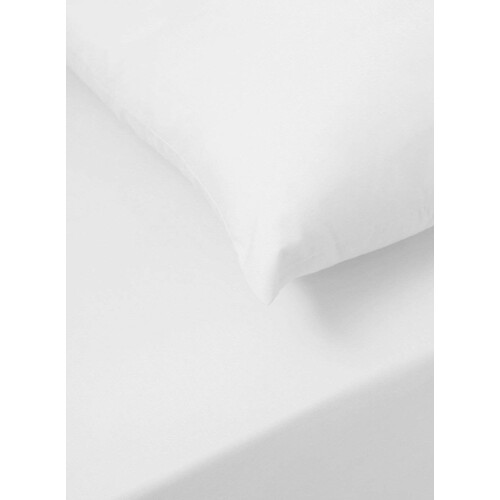 Sapphire collection 300 Thread Count 100% Egyptian Cotton Fitted Sheets (Super King, White) 1