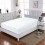 Sapphire collection 300 Thread Count 100% Egyptian Cotton Fitted Sheets (Super King, White) 4