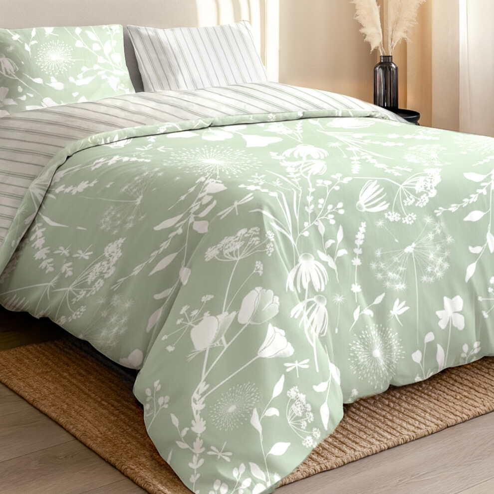Dreamzie King Size Duvet Cover Sets - Premium Microfiber Reversible Kingsize Duvet Cover Sets (230 X 220 Cm) 3 Pcs - Ultrasoft Hypoallergenic Quilt