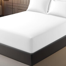 Pamposh King Size Fitted Sheets Extra Deep Pocket 40 cm (16 inches) Durable Elastic Bed Sheets - Premium Brushed Microfibre Fitted Sheets King Size -