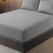 Pamposh King Size Fitted Sheets Extra Deep Pocket 40 cm (16 inches) Durable Elastic Bed Sheets - Premium Brushed Microfibre Fitted Sheets King Size -