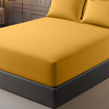 Pamposh King Size Fitted Sheets Extra Deep Pocket 40 cm (16 inches) Durable Elastic Bed Sheets - Premium Brushed Microfibre Fitted Sheets King Size -