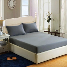 200 Thread Count 100% Egyptian Cotton Fitted Sheet - 16"/40cm Extra Deep Fitted Bed Sheet - Luxury Ultra Soft Bottom Sheet - Deep Pocket Stretches Up