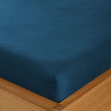 King Size Fitted Sheet - 150 x 200 cm with 30cm Deep Pocket, Soft Brushed Microfibre, Wrinkle-Free, Easy Care, Fade & Shrink Resistant by MAGNA