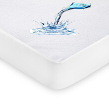 IMFAA 100% Waterproof Mattress Protector - Extra Deep 40 Cm Stretch Skirt ? King (152x200) Cm Terry Towel Mattress Topper ? Anti Allergy and