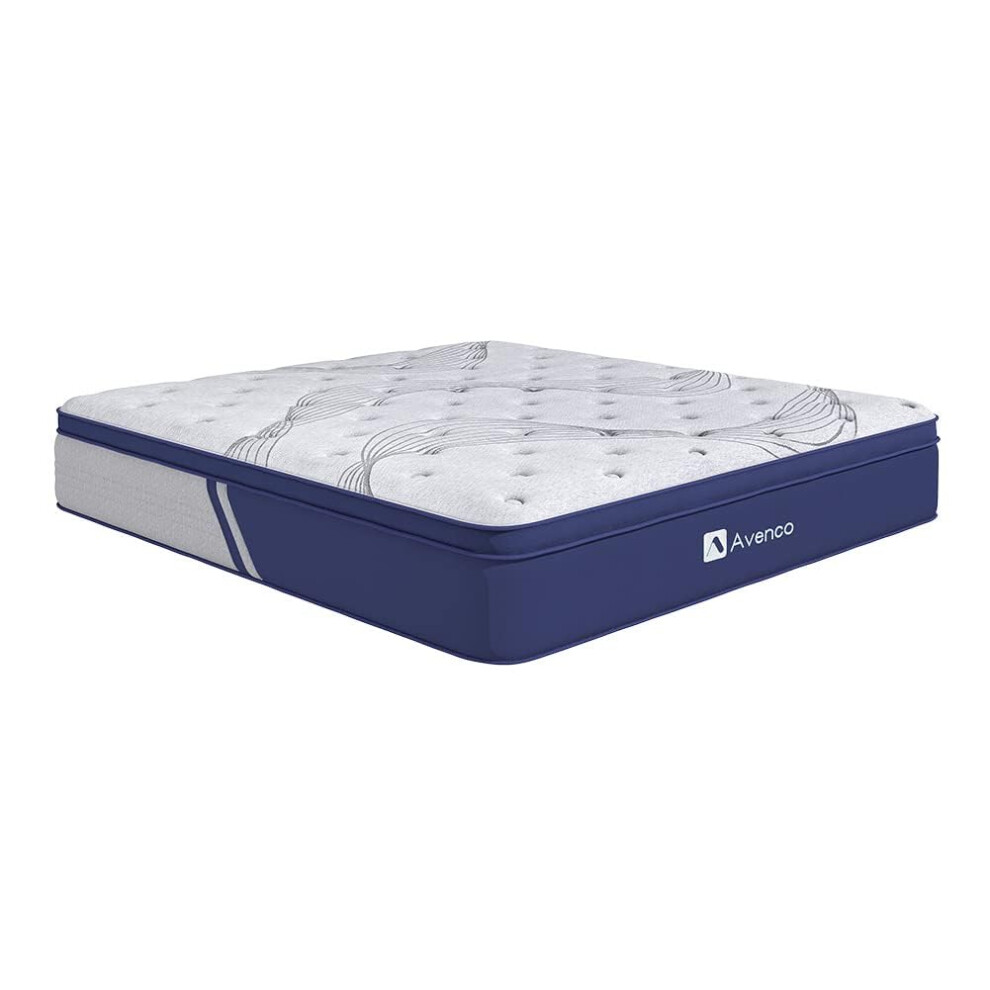 Single Mattress 3Ft, 20Cm Pocket Sprung Mattresses, Bamboo Foam Innerspring Hybrid Mattress, Single Bed Mattress In A Box, Skin-Friendly Soft Avenco