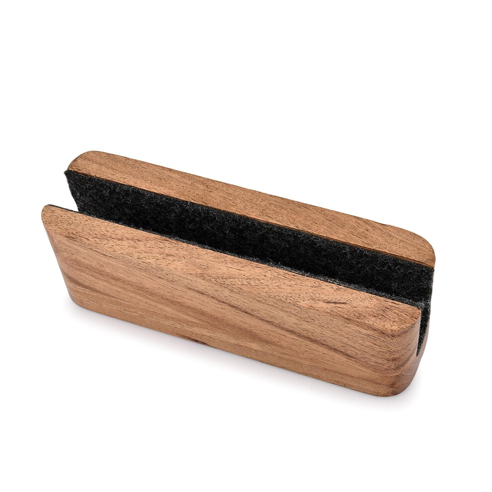 Edhas Laptop Holder Acacia Wood Vertical Laptop Stand For Desk Compatible With Apple Macbook, Microsoft Surface, Gaming Laptops, Ipad, Tablets 5051222801239