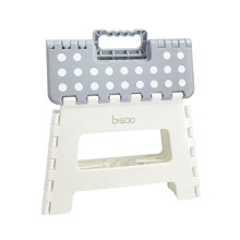 Bisoo Step Stool - 22 cm / 9 in - Folding Step Stool for Toddler Kids & Adults - Cute Color for Bathroom, Kitchen & Bedroom - Small Folding Step Stool