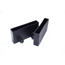 Husseinbolt New replacement bed slat holders/caps (Model B End) for single, double, king and queen size beds frame (Pack of 4 caps)