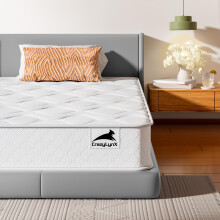 CRAZYLYNX 4FT Small Double Mattress 9-Zone Inner Spring Small Double Bed Mattress with Foam and 3D Breathable Fabric - Orthopaedic - Thickness: 7.5