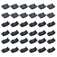 Sgehai 36 Pcs bed slat, replacement bed slat end clip,plastic bed slat holders caps 55mm,24 ends and 12 center,for double/single bed and king size