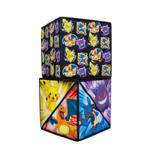Pokemon Officially Licensed Storage Boxes | 2 pack Foldable Storage Cubes Pow Pow Design with Pikachu | Perfect For Organising Children's Room, Kids