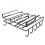 Under Cabinet Cutting Board Holder Rustproof Carbon Steel NoDrill SpaceSaving Kitchen Organizer 1