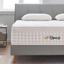 Hiepunos Single Mattress,10.2 INCH Hybrid Memory Foam and Individually Pocket Spring,3FT Single Bed Mattress Medium Firm,Ergonomic Pressure