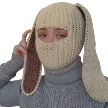Kukla s dlhými zajačimi ušami, pohodlná, vetruodolná, priedušná, roztomilá zajačia čiapka s králičími ušami, klobúky pre Cosplay