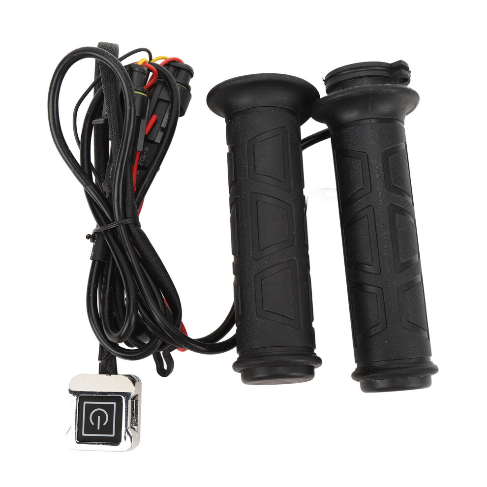 Motorcycle Heated Grips 12V Universal 3-Color Adjustable Temp 22Mm 7901384439758