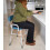 Aidapt Multi-Use Perching Stool.4 in 1 Configuration,Comfy Padded Seat&Back,Height Adjustable,Push Pin Assembly,Supplied Flat Packed,No Tools 2