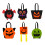 Sacs réutilisables Giyblacko pour enfants pour Halloween 5