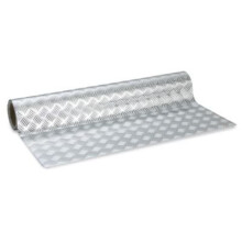 Lakeland Self Adhesive Cut To Fit Metallic Shelf Liner 45cm W x 1.5m L ? Industrial Look Wipe-Clean