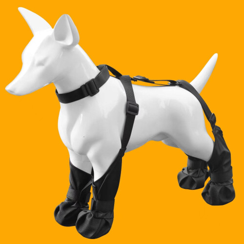 Hundestrømper vanntette vintersko for små hunder 2