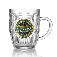 Guinness Ireland Collection - Dimpled Pint Tankard With Metal Badge