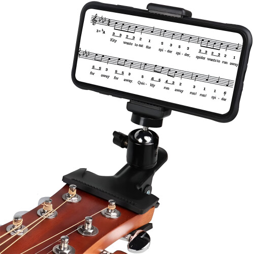 Smartphone Guitar Capo og Halsklip, Bærbart Lydtilbehør