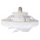 LED E27 Ceiling Fan Light RGB 3-Speed 5-Blade ABS 16