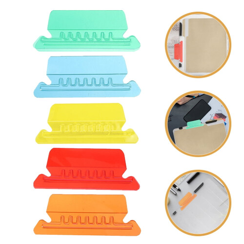 File file tabs plastic 50 buc 3,1 x 1,2 x 0,1 in