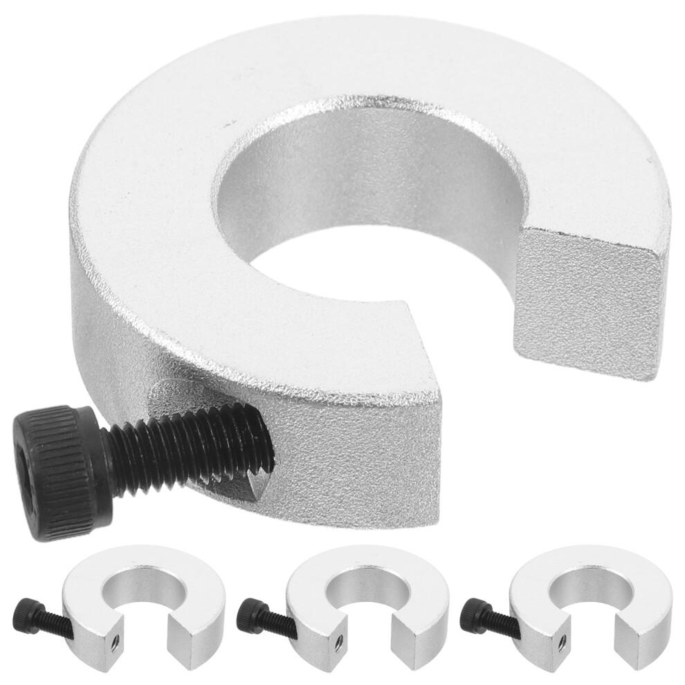 Worgeous 4Pcs Linear Rail Limit Fixing Rings Linear Rail Stop Collars Buffer Block Stopper For 20Mm Motion Shaft Guide Parts Tool Stop Collars 9181073145476