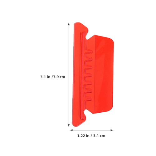 File file tabs plastic 50 buc 3,1 x 1,2 x 0,1 in 1