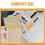 File file tabs plastic 50 buc 3,1 x 1,2 x 0,1 in 5
