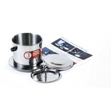 Vietnamese Coffee Filter Set. Also Known as a Vietnamese Coffee Maker or Press 8oz Gravity Insert (Medium, 1-Pack)