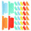 File file tabs plastic 50 buc 3,1 x 1,2 x 0,1 in 3