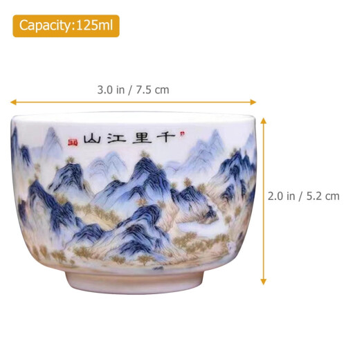 Fancy Tea Cups Fine Bone China Ceramic Teacup Office 1