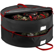 Sac de rangement pour couronne de 76 cm (30 pouces) – Tissu Oxford 600D, lot de 2