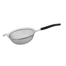Lakeland 20cm Soft-Grip Stainless Steel Sieve ? Soft Grip Handle Dishwasher Safe