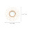 Rattan Wall Mirror with Sunflower Design 38x38cm 4
