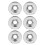 6Pack Small Round Disc Magnets - Disc Countersunk Hole Magnets Permanent Magnet Fastener Multi-Purpose 5