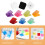 20pcs Office Supplies Medium Small Binder Clips Paper Clips Multi Function Picture Clamps Corner Clips 7