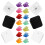 20pcs Office Supplies Medium Small Binder Clips Paper Clips Multi Function Picture Clamps Corner Clips 5