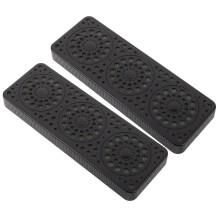 Kit com 2 acessórios pretos para umidificador de charutos OUNONA, para controle preciso da umidade e preservação do sabor.