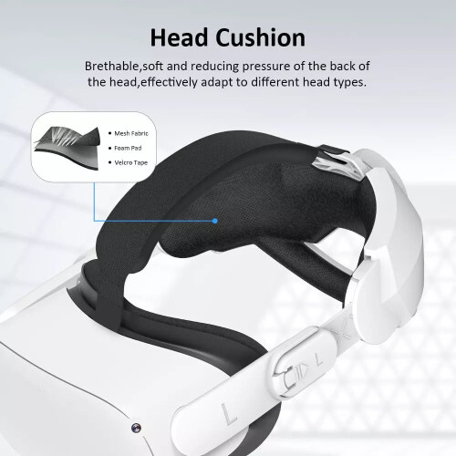 Curea de susținere reglabilă VR de schimb pentru ochelarii Oculus Quest2VR 2