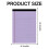 Bloc-notes A5 couleur, format légal, ligné, perforé, 1 pièce 2