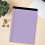 Bloc-notes A5 couleur, format légal, ligné, perforé, 1 pièce 6