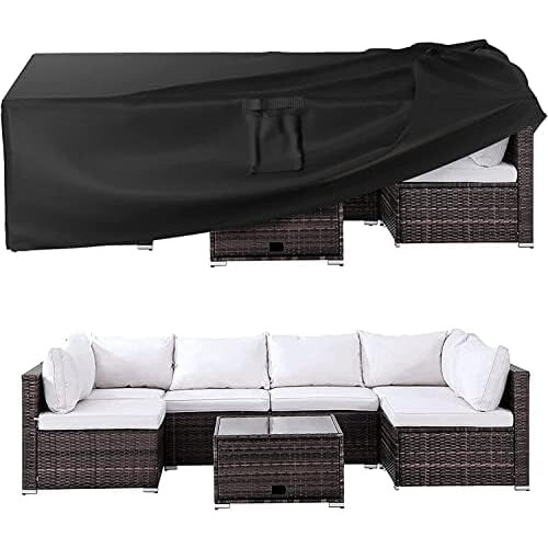 Capa impermeável resistente 600D para móveis de jardim (62x42x28)