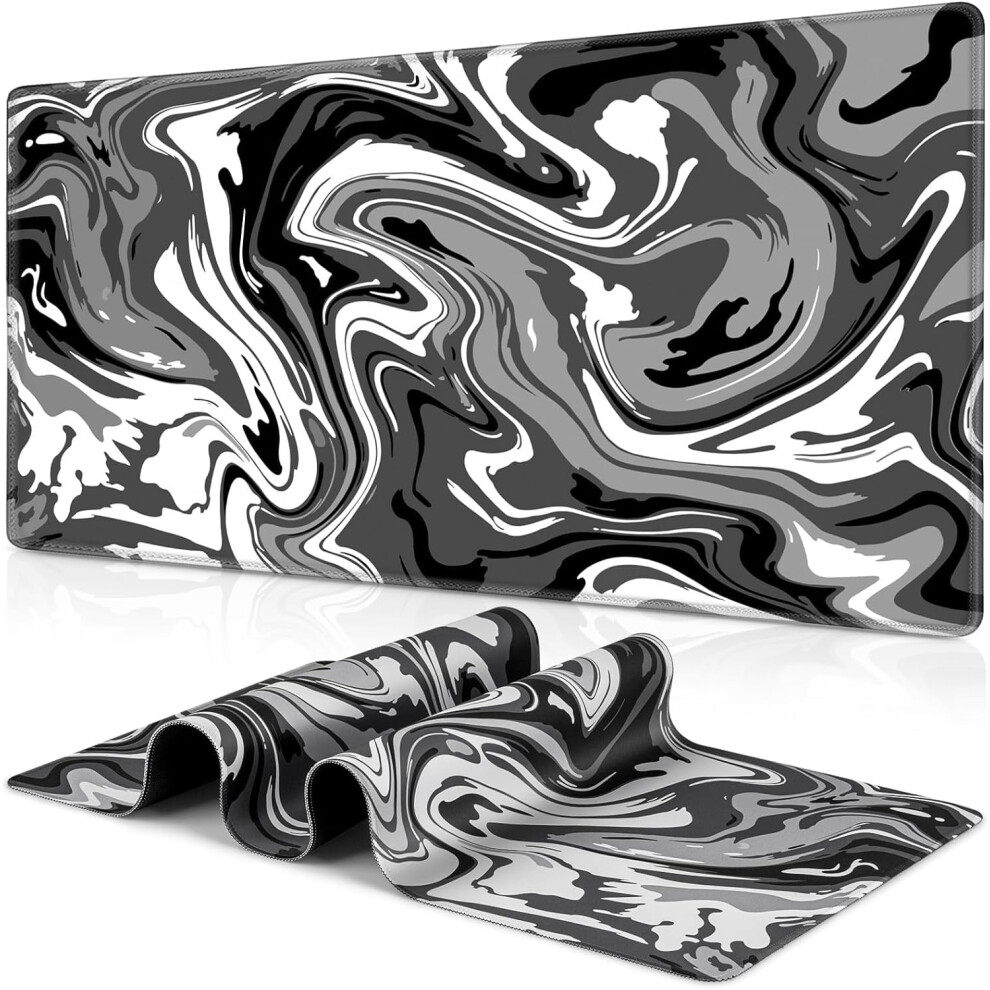 Fluid Pattern Gaming Mouse Pad 800 X 300 Mm 9104899489876